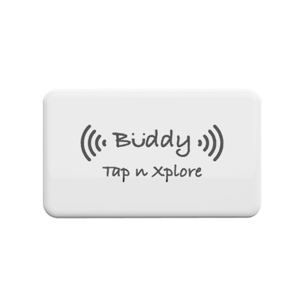 White – Buddy Tag