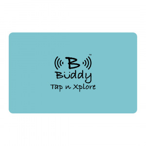 Turquoise Buddy Business Card