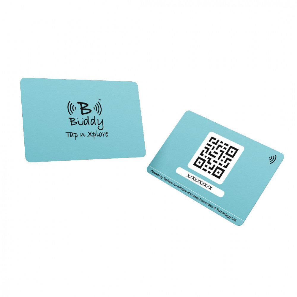 Turquoise Buddy Business Card